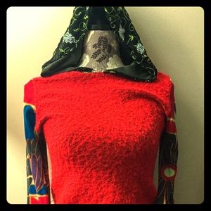 Eclectic Hooded Sweater.