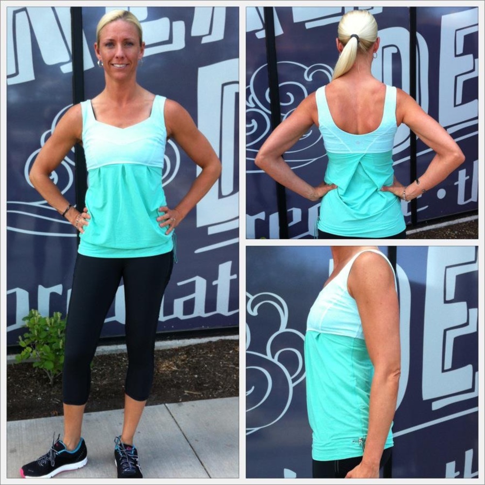 Lululemon Run Tame Me Tank size 4 mint