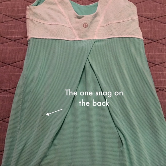 Lululemon Run Tame Me Tank size 4 mint - Picture 6 of 7