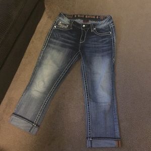 Rock Revival Capri Jeans