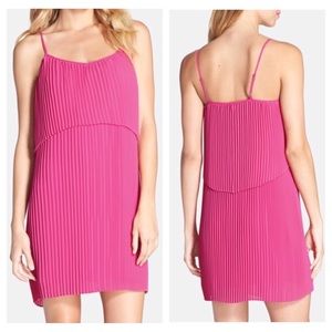 BCBG pink Chiffon Dress