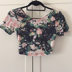 Floral Crop Top