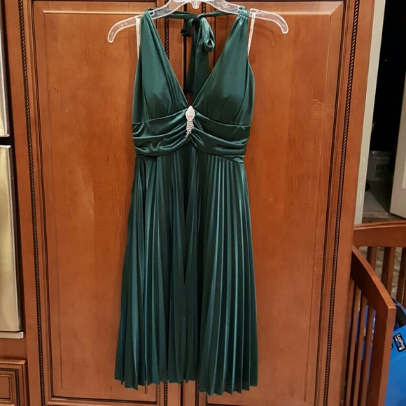 Shirt halter dress