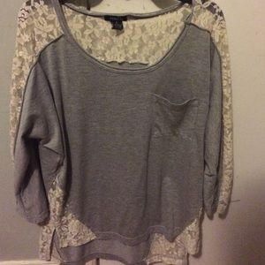 Really Cute Grey Shirt Brand New