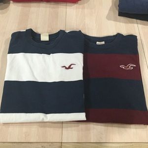 2 hollister tshirts
