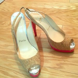 Christian Louboutin Catenita Peep Toe Pump