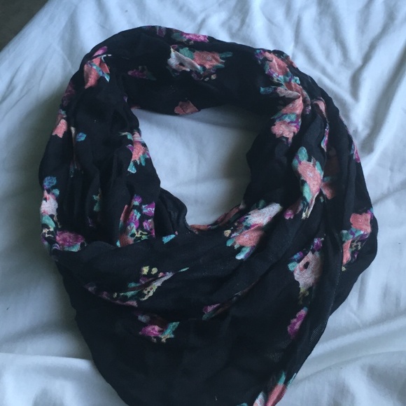 Floral Infinity Scarf