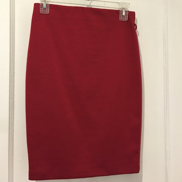 cotton pencil skirt
