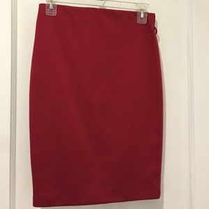 cotton pencil skirt