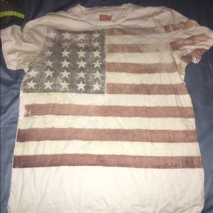 American eagle American flag shirt