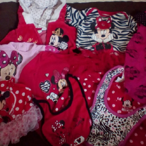 Minnie Mouse Baby Girl set