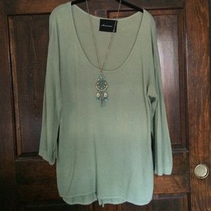 Super Soft Oversized Mint Color Sweater!