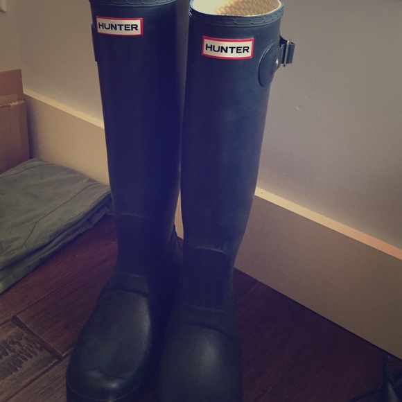 Hunter rain boots