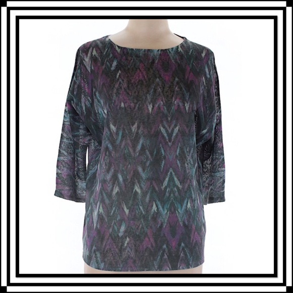 Coldwater Creek 3/4 Sleeve Top