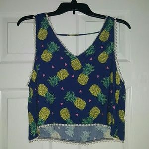 Pineapple Crop Top