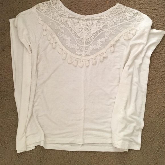 White See-Through Blouse