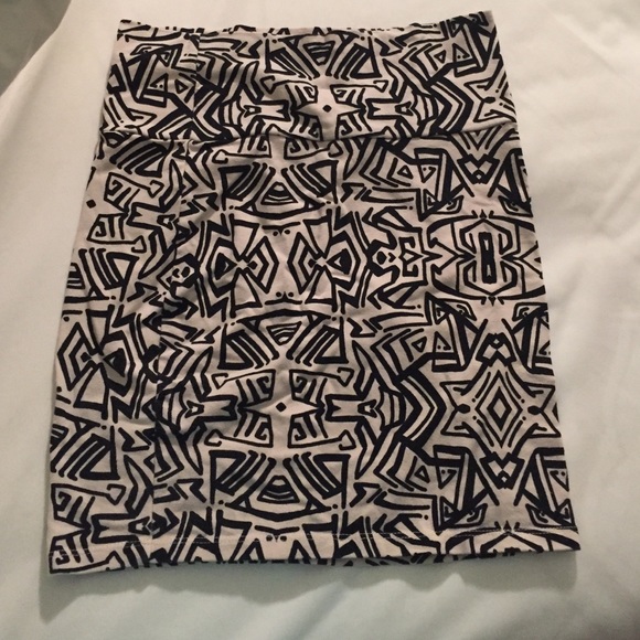 Tribal mini skirt