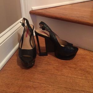 Black Sandal Heel