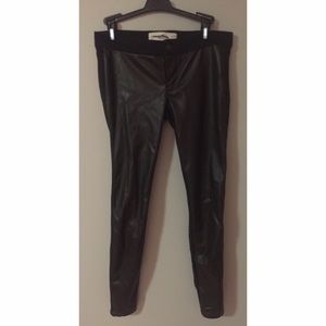 Hollister Faux-Leather Pants