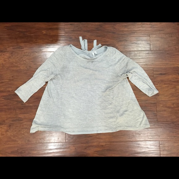 Lauren Conrad long sleeve shirt with bow