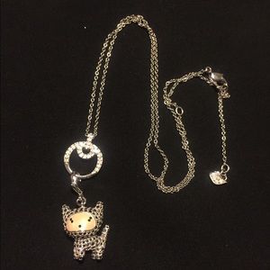 Swarovski Circle Pendant necklace and Charm