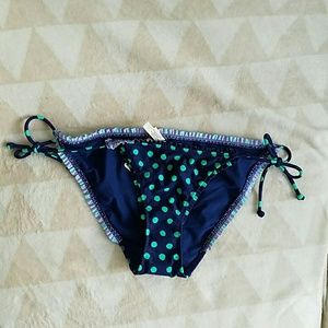 Aerie polka dot bikini bottom