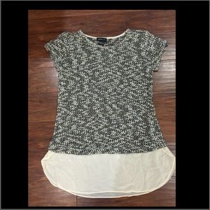 White and black adorable shirt