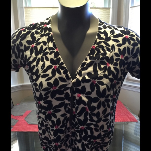 SALE! And Firm -Talbots Short sleeve cardigan