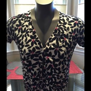 SALE! And Firm -Talbots Short sleeve cardigan