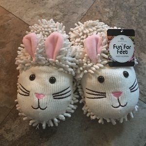 Fun For Feet Fuzzy Slippers