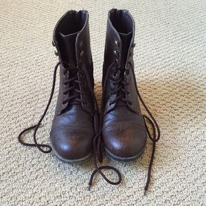 Combat Boots Size 8