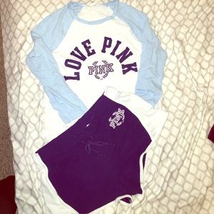 Pink Victoria secret outfit