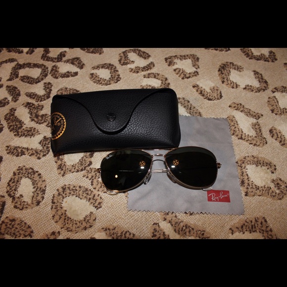 Authentic Ray-Ban 3362 Cockpit  001/59-14 Aviators
