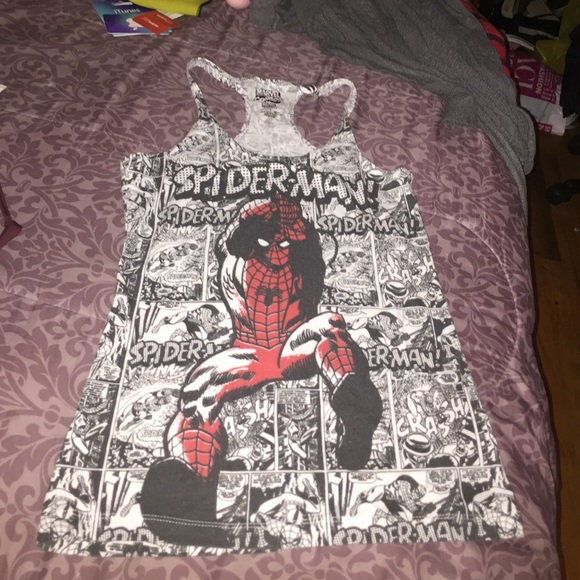 Spider-Man tank top