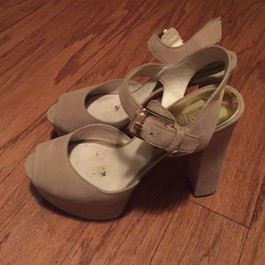 Suade Michael Kors heels