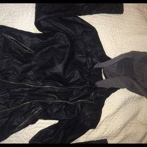 Hollister Faux Leather Jacket