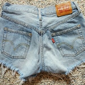 Levi's 501 Cutoff Denim Short