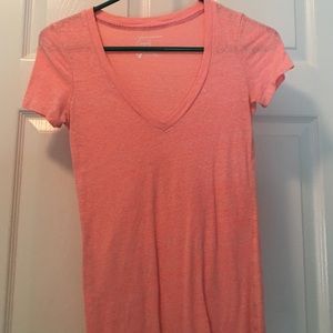 American eagle orange vneck