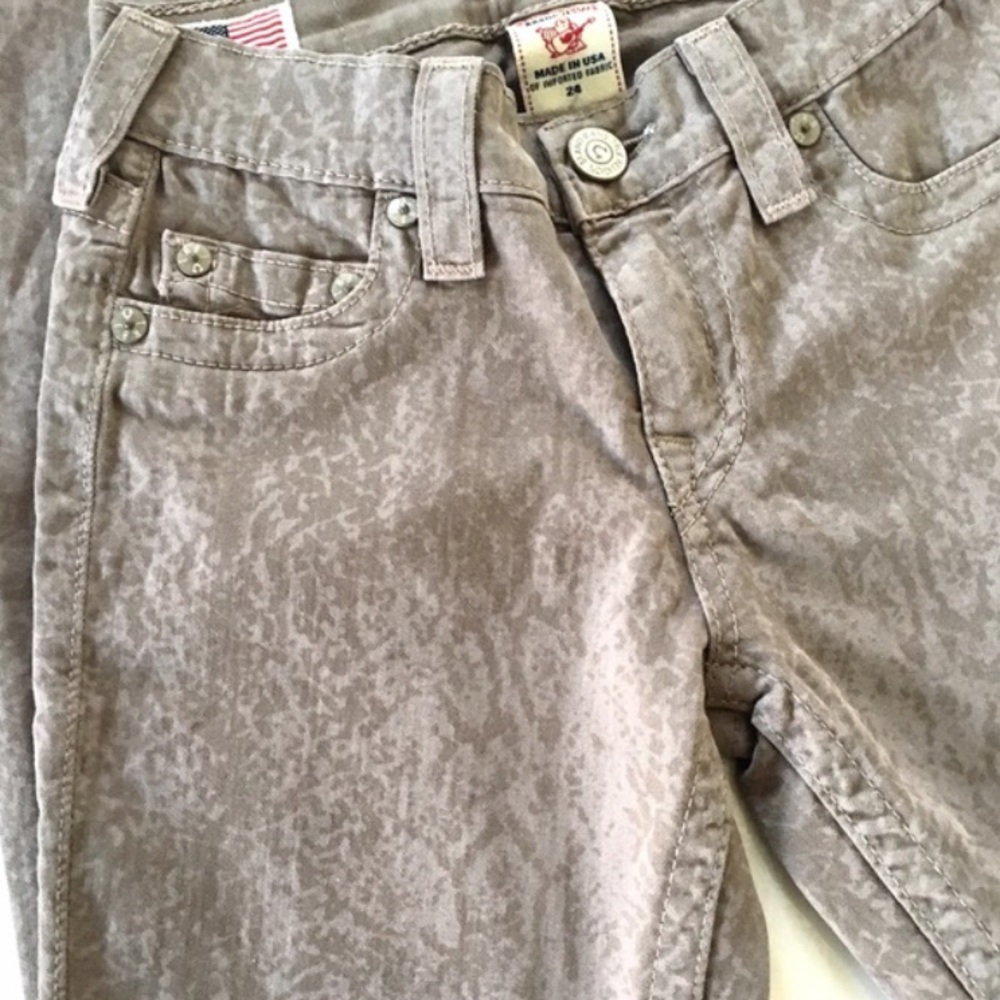 True Religion Halle Skinny jeans size 24 NWT