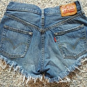 Levi's 501 Cutoff Denim Short