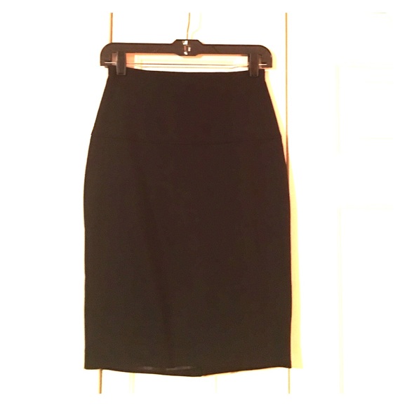 High waist pencil skirt