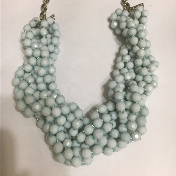 Blue Beaded Necklace