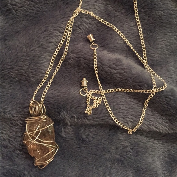 wire wrapped crystal - Picture 1 of 1