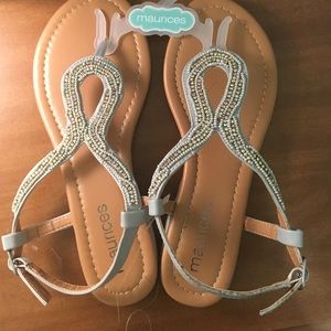 Beaded Sandals *size 7