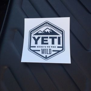 Yeti sticker
