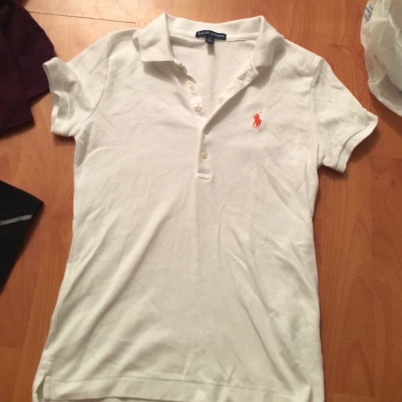 Ralph Lauren White Polo Size Small