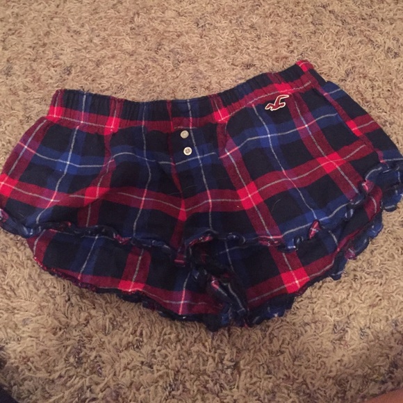Hollister plaid pajama bottoms