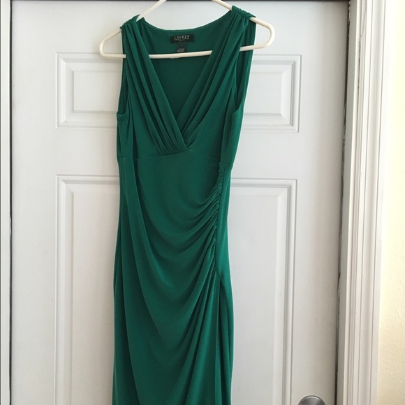Ralph Lauren Green Dress - size 4