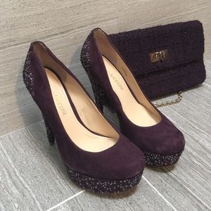 Beccalynn sparkly platform pumps (Enzo Angiolini)