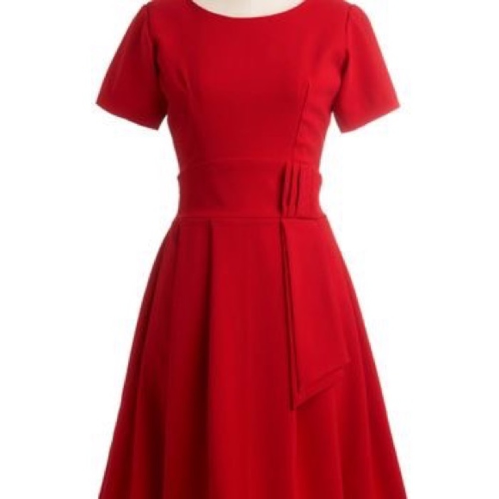 Audrey K boutique Rosa Red cocktail dress